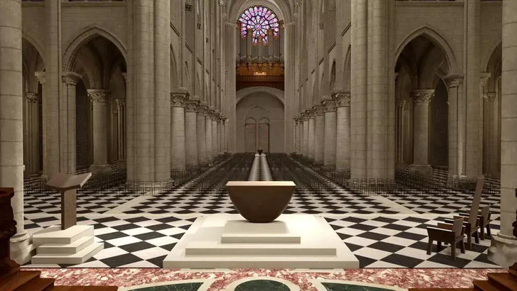 Мебель и предметы Гийома Барде для собора Нотр-Дам в Париже