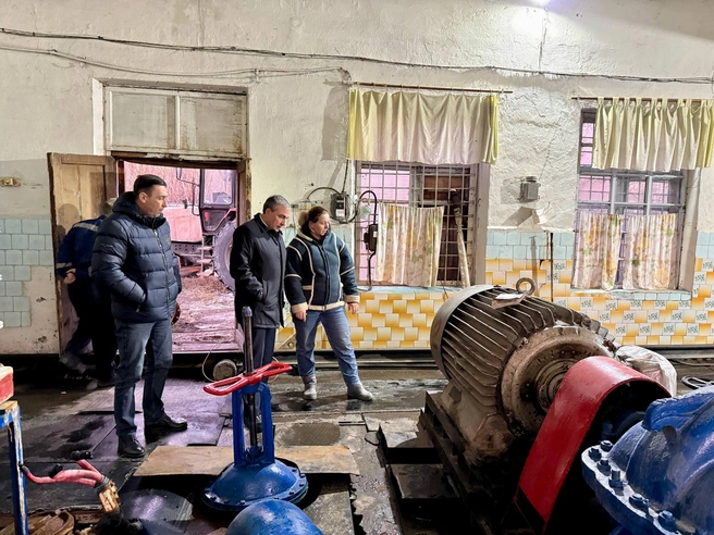 Воды в городе пока нет | Источник: Александр Орел / t.me