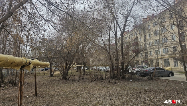 В этом дворе построят новые дома | Источник: Дарья Никитченко / 45.RU