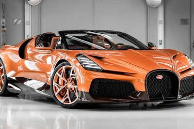 В Екатеринбург привезут редкий Bugatti W16 Mistral
