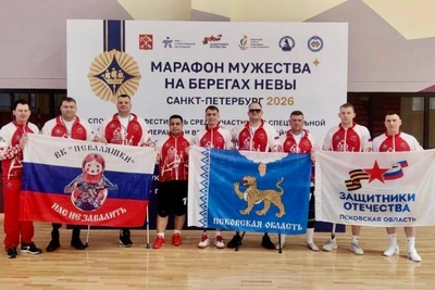 Псковские ветераны СВО отличились на «Марафоне мужества»