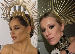 Кто круче Бейонсе в позолоченной короне на ободке: Севиль или Ксения Собчак?