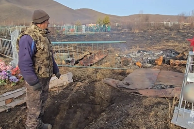 Виновника лесного пожара с кладбища нашли в Забайкалье