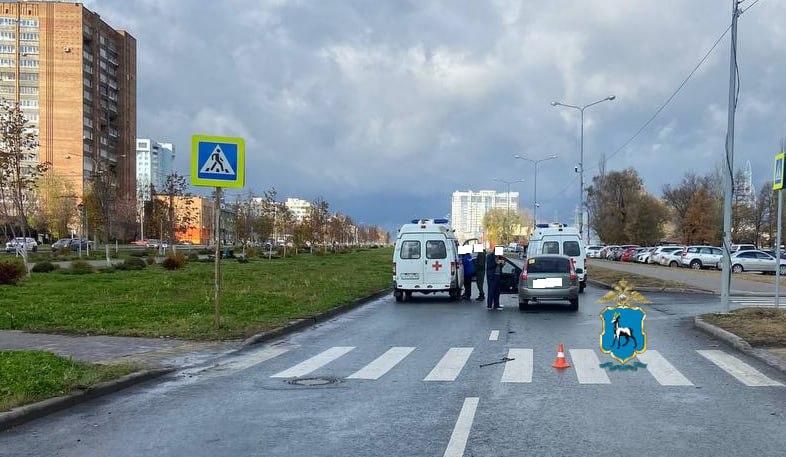 Две бабушки попали под «Калину» в Самаре — ДТП произошло на пешеходном переходе