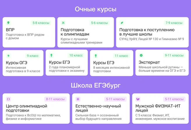 ЕГЭбург&nbsp;— теперь не только курсы подготовки, но и школа | Источник: Ирина Калмыкова
