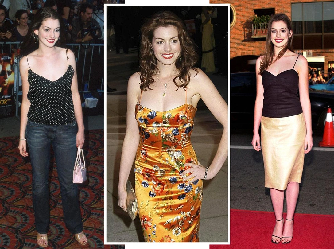 Недооцененный стиль: культовые образы Энн Хэтэуэй из 2000х, которые стоит повторить | marieclaire.ru