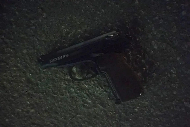 Агрессивного мужчину с пистолетом разоружили боевыми приемами | Источник: ГУ Росгвардии по Петербургу и Ленобласти
