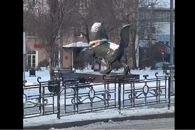 Stolen Scarf Mysteriously Reappears on Irkutsk Babr