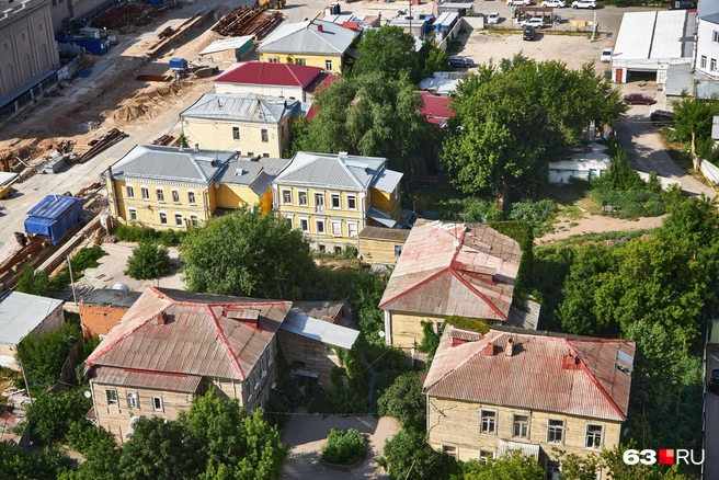 И столетние домики, которые с таким трудом расселяют | Источник: Роман Данилкин / 63.RU