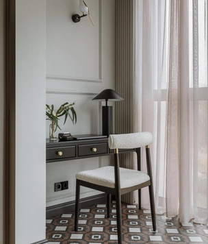 На берегу Яузы: квартира 105 м² для большой семьи