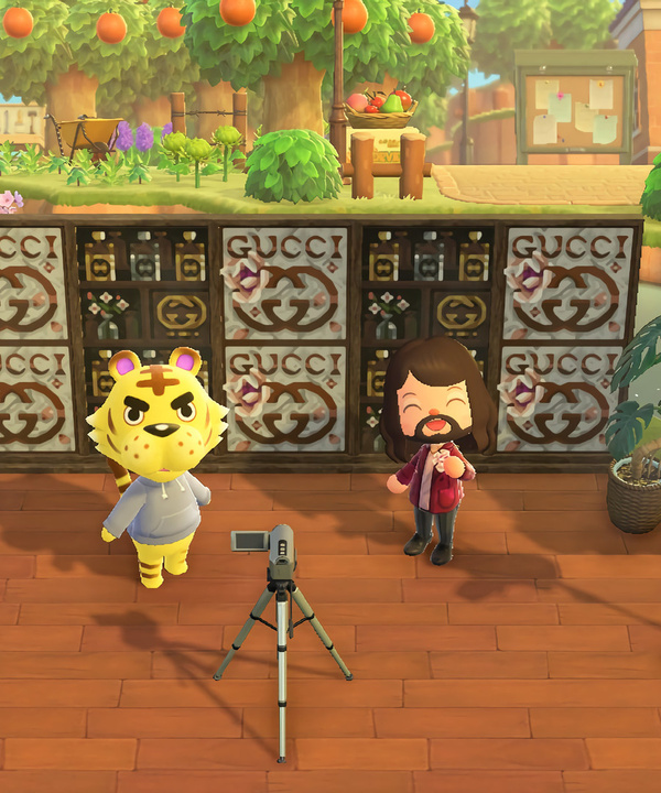 Gucci Beauty x Animal Crossing: как выглядит виртуальный Джаред Лето на острове Gucci