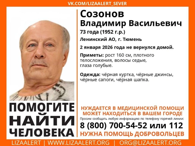 Распространение ориентировок помогло сузить зону поиска | Источник: Поисковый отряд «ЛизаАлерт» Тюменской области