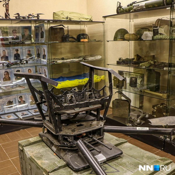 А это зал, посвященный СВО | Источник: Наталья Бурухина / NN.RU