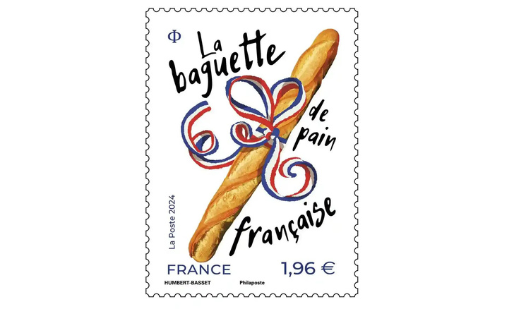 Во Франции выпустили марку с ароматом свежеиспеченного багета