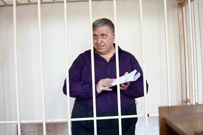 Виктор Старокожев выступил за открытое для СМИ заседание суда | Источник: Михаил Шилкин