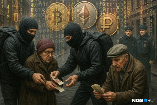 Нередко телефонные мошенники обманывают пенсионеров, а курьеры помогают аферистам получить их деньги | Источник: Юрий Орлов / NGS.ru