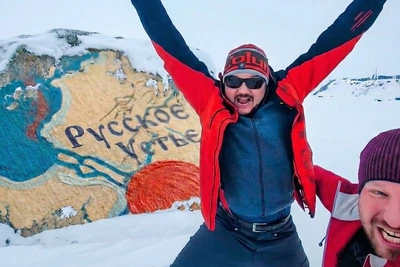 Блогеры доехали на машине до Русского Устья в Якутии