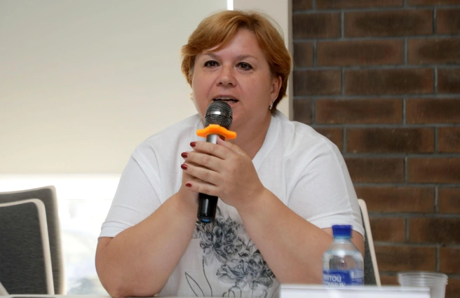 Галина Токунова, декан факультета экономики и управления СПбГАСУ | Источник: Игорь Бакустин, предоставлено СРО А «Объединение строителей СПб»
