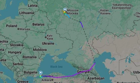 Источник: flightradar24.com
