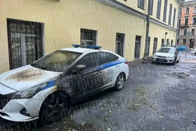 15-летняя девушка задержана за поджог полицейских машин