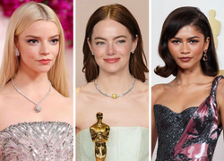 Прекрасные нимфы: лучшие бьюти-образы звезд на красной дорожке премии «Оскар-2024»