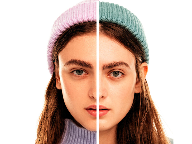 Как правильный цвет шапки преображает лицо: 14 фото «до» и «после»