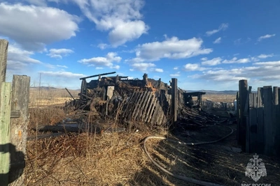 Пенсионеры пострадали при пожарах в Забайкалье