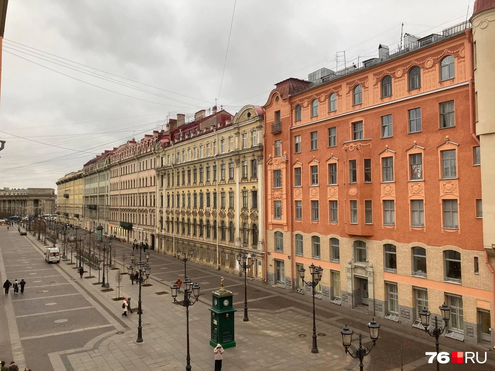 В центре Петербурга пока не чувствуется зима | Источник: читатель 76.RU Денис