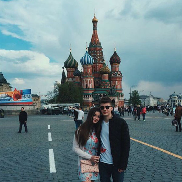Пара провела майские праздники в Москве