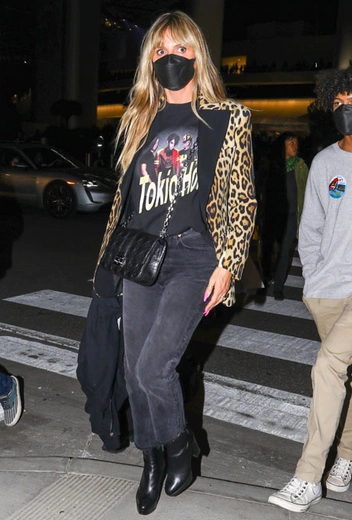 Хайди Клум в Лос-Анджелесе | marieclaire.ru