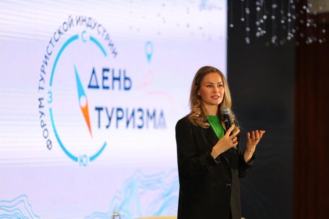 Юлия курирует туризм и креативную индустрию | Источник: VisitSiberia / t.me