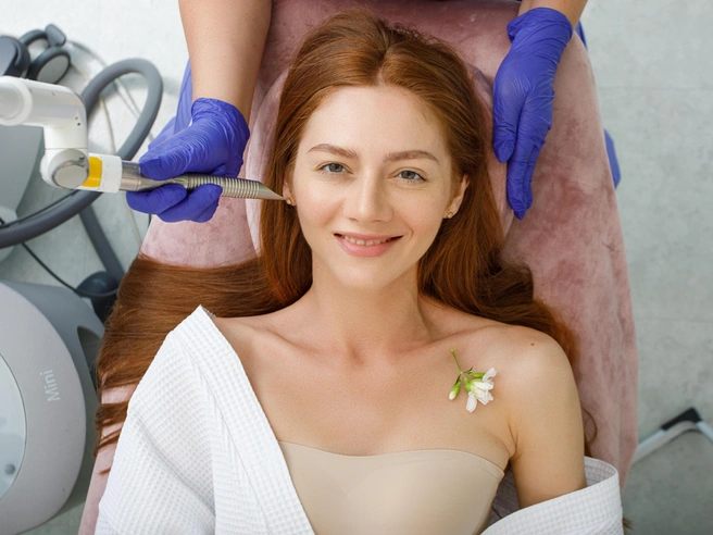 Ровный тон и здоровое сияние кожи после процедуры обещают специалисты клиники | Источник: ООО «ЭСТЕТИКМЕД»