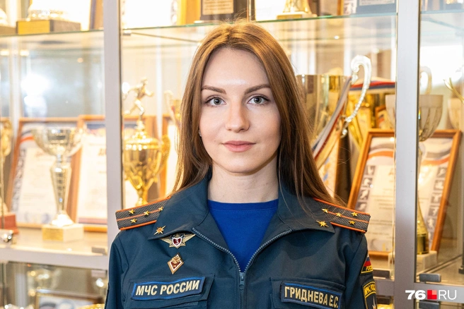 В региональном МЧС Елена с 2019 года | Источник: Артем Бауман / 76.RU
