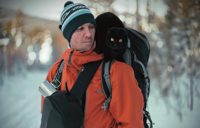 Миледи обожает сидеть на плече хозяина | Источник: Анатолий Ероховец / telegram 