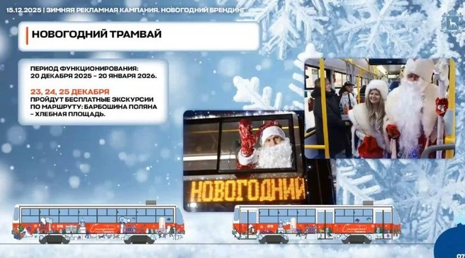 В вагонах пассажиров поприветствуют Дед Мороз и Снегурочка | Источник: Самарская область / Vk.com