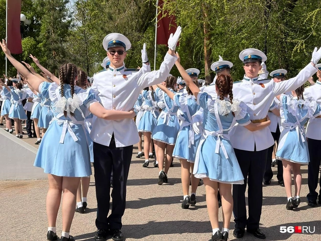 В Оренбурге состоялся «Вальс Победы» | Источник: Николай Сальников / 56.RU