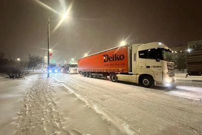 Snowfall in Volgograd Region: Ban on Truck and Vehicle Movement