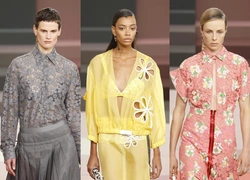 Море цветов и возвращение к ДНК: как прошел показ Fendi