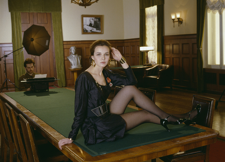 Фото №6 - «Красные звезды перестройки»: популярные советские актрисы в съемке американского фотографа, 1988 год