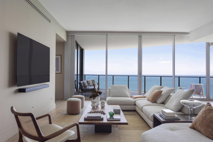 Квартира в Майами с видом на океан для семьи из Бразилии