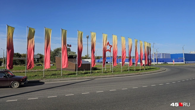 На транспортном кольце | Источник: Дарья Никитченко / 45.RU