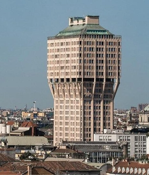 Памятник миланского брутализма Torre Velasca открывается после реставрации