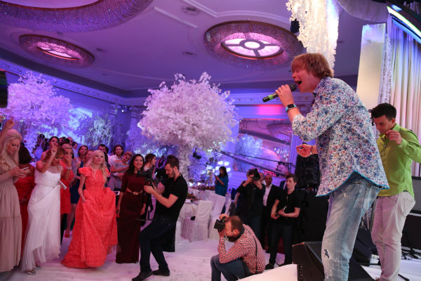 Группа «Иванушки International» на свадьбе Ксении Бородиной