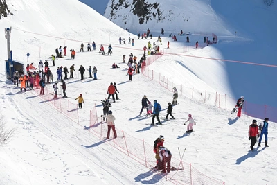 Красная Поляна открыла горнолыжные трассы