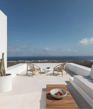 Вилла на Санторини: белый куб от Kapsimalis Architects