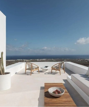 Вилла на Санторини: белый куб от Kapsimalis Architects