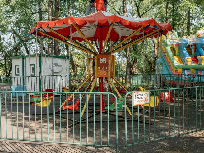 Карусель «Ветерок» теперь стоит 200 рублей (было 150) | Источник: Александр Куренной / 76.RU