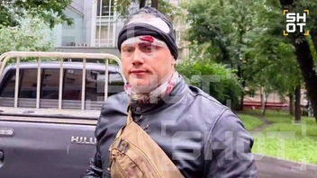 Блиновский получил по голове...