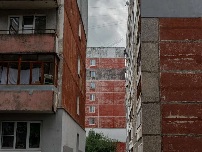 Плотная городская застройка спального района | Источник: Александр Куренной / 76.RU