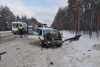 Авария под Лодейным Полем: погибший и четверо пострадавших